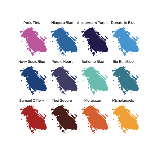 Primary Colours Set 2 - 8 x 30 ml - World Famous Limitless Tattoo Ink