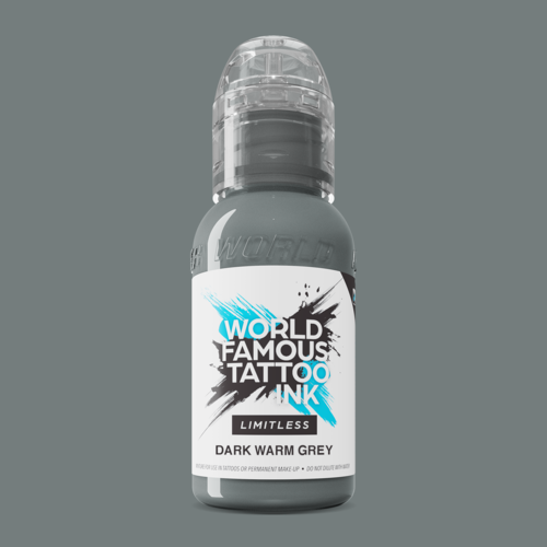 Dark Warm Grey - 30 ml  - World Famous Limitless Tattoofarbe