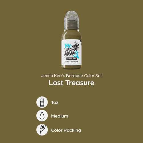 Jenna Kerr - Lost Treasure 30 ml  - World Famous Limitless Tattoofarbe
