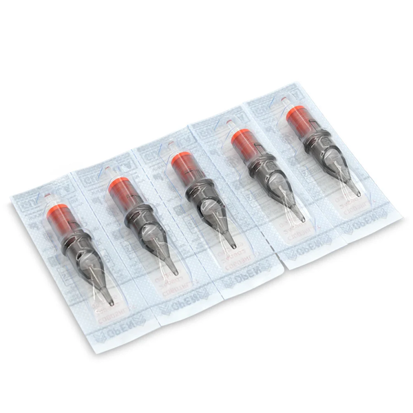 THE INKED ARMY - Guerilla Tattoo Cartridges - Fineline Sample Set - 5 Cartridges