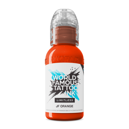 World Famous Limitless Tattoo Ink - JF Orange 30 ml Tattoofarbe
