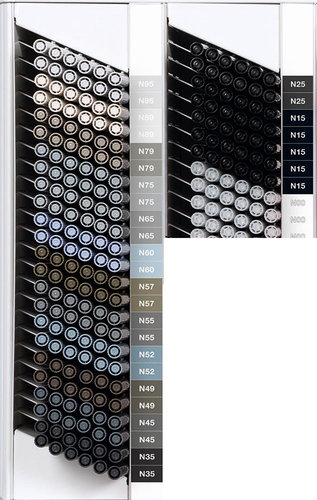 Tombow ABT Dual Brush schwarz / grau / Blender