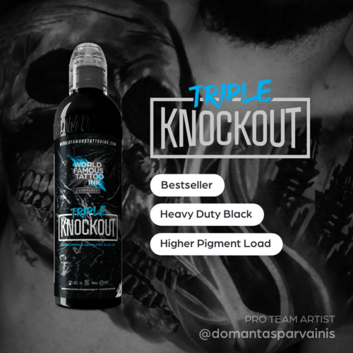 Triple Knockout 30 ml  - World Famous Limitless Tattoofarbe