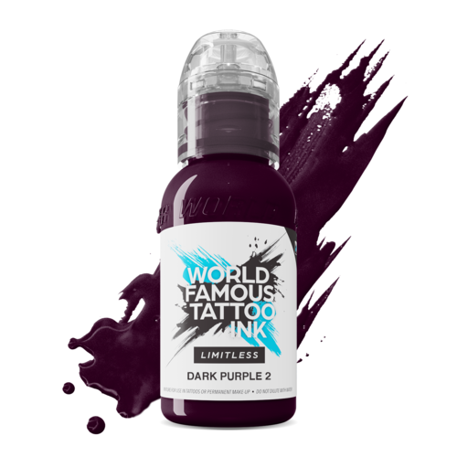 Dark Purple 2 - 30 ml  - World Famous Limitless Tattoofarbe
