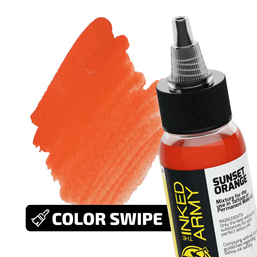 THE INKED ARMY - Tattoo Color - Sunset Orange