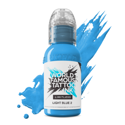 Light Blue 2 V2 - 30 ml  - World Famous Limitless Tattoofarbe