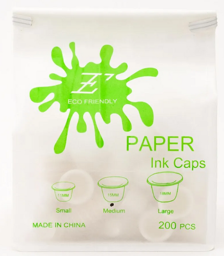 Biologisch abbaubare Einweg Farbkappen Gr. S (11mm) 200 St. im Beutel