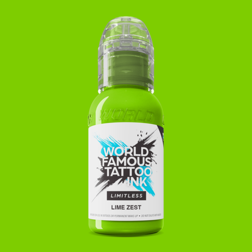 Lime Zest 30 ml  - World Famous Limitless Tattoofarbe