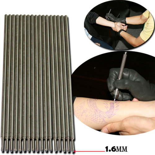 Tattoo Art Mark Pen Aluminium schwarz / Refills