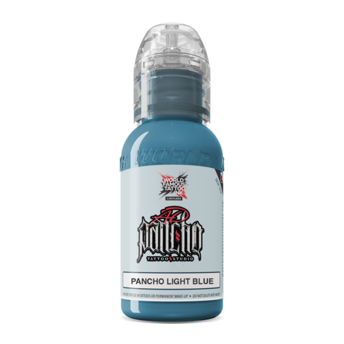 Pancho Light Blue - 30 ml  - World Famous Limitless Tattoofarbe