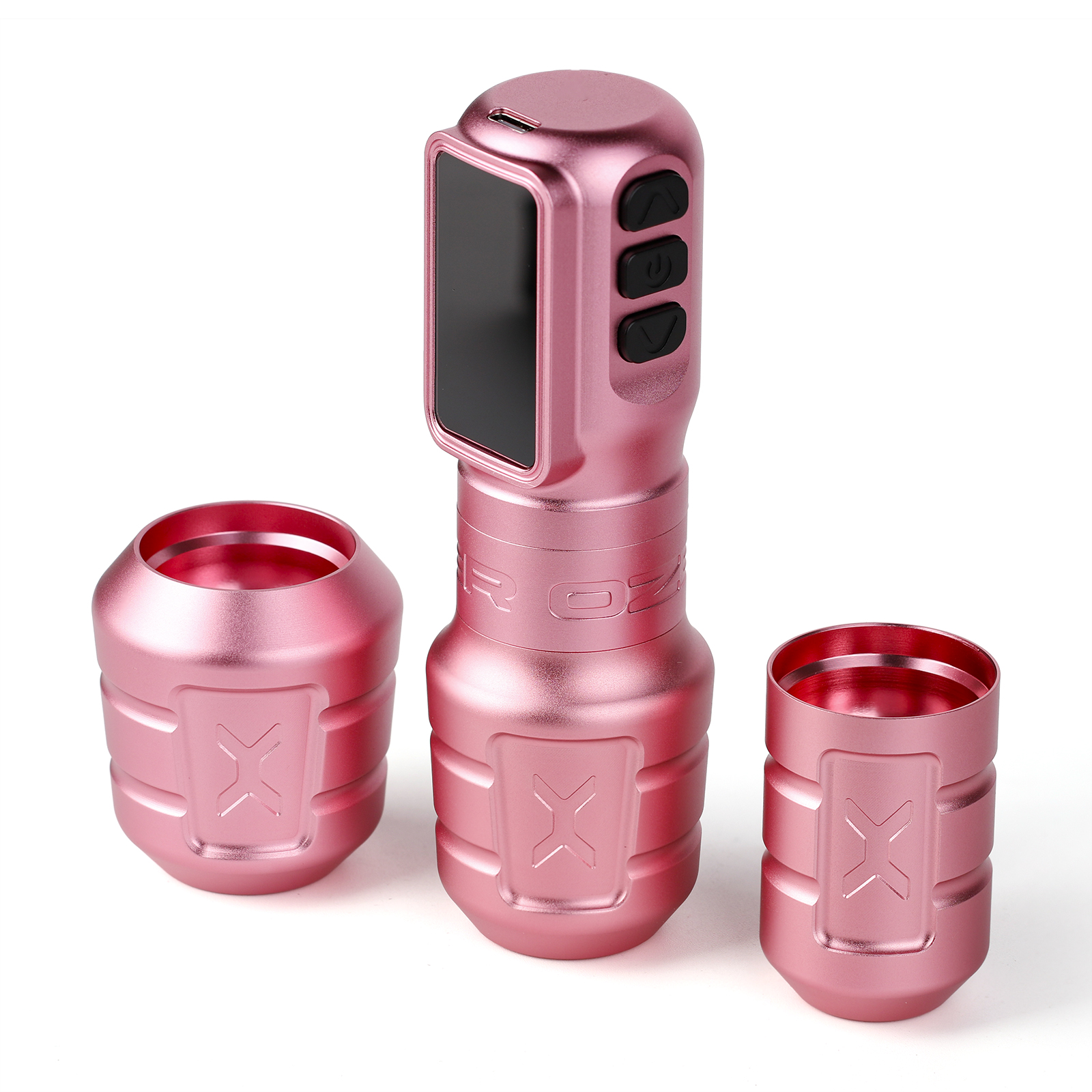 Ozer - X Channel Tattoo Maschine / pink / 4,2 mm Hub