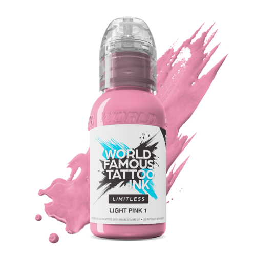 Light Pink 1 - 30 ml  - World Famous Limitless Tattoofarbe