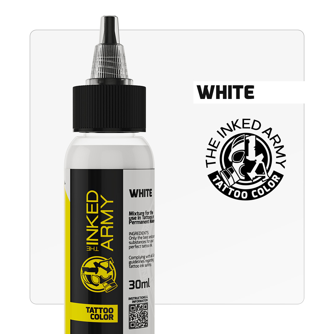 THE INKED ARMY - Tattoo Color - White