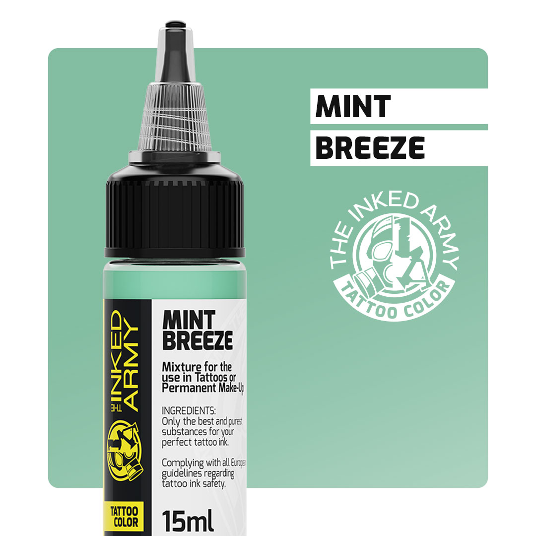 THE INKED ARMY - Tattoo Color - Mint Breeze