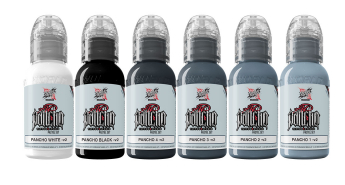 A.D. Pancho Pastel Set v2 - 6 x 30 ml - World Famous Ink Limitless