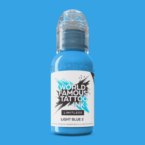 Light Blue 2 V2 - 30 ml  - World Famous Limitless Tattoofarbe