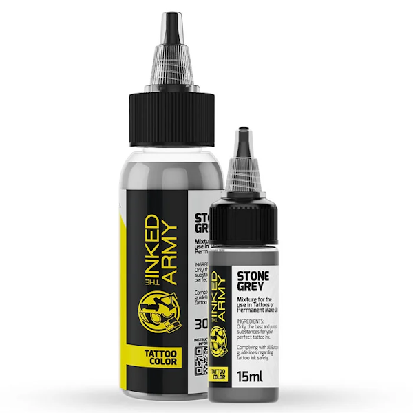 THE INKED ARMY - Tattoo Color - Stone Grey
