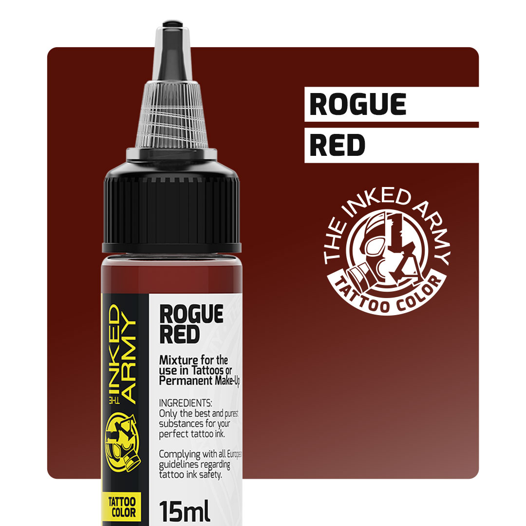 THE INKED ARMY - Tattoo Color - Rogue Red