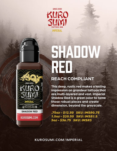 Shadow Red 22 ml - Kuro Sumi Imperial -