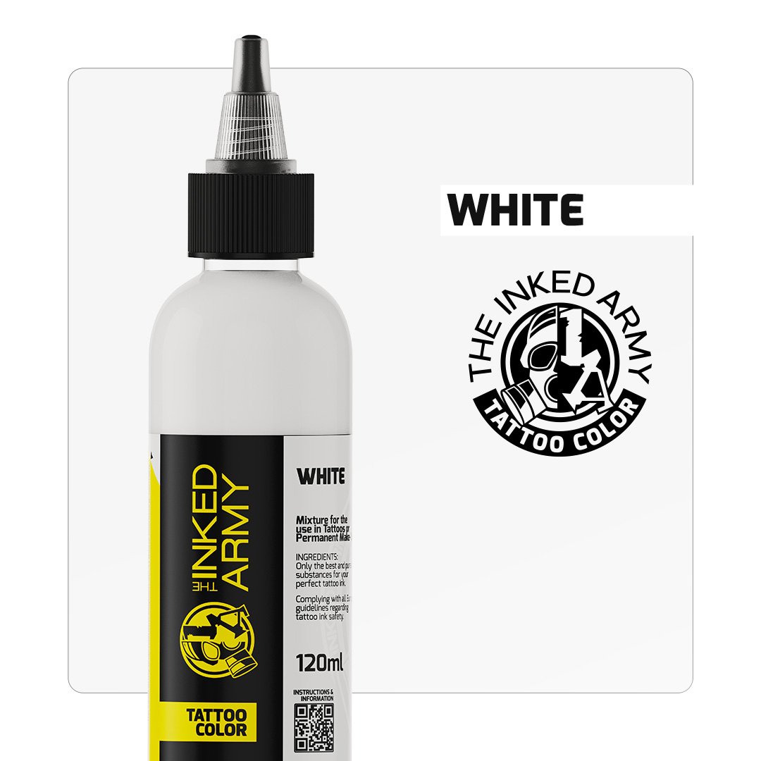 THE INKED ARMY - Tattoo Color - White