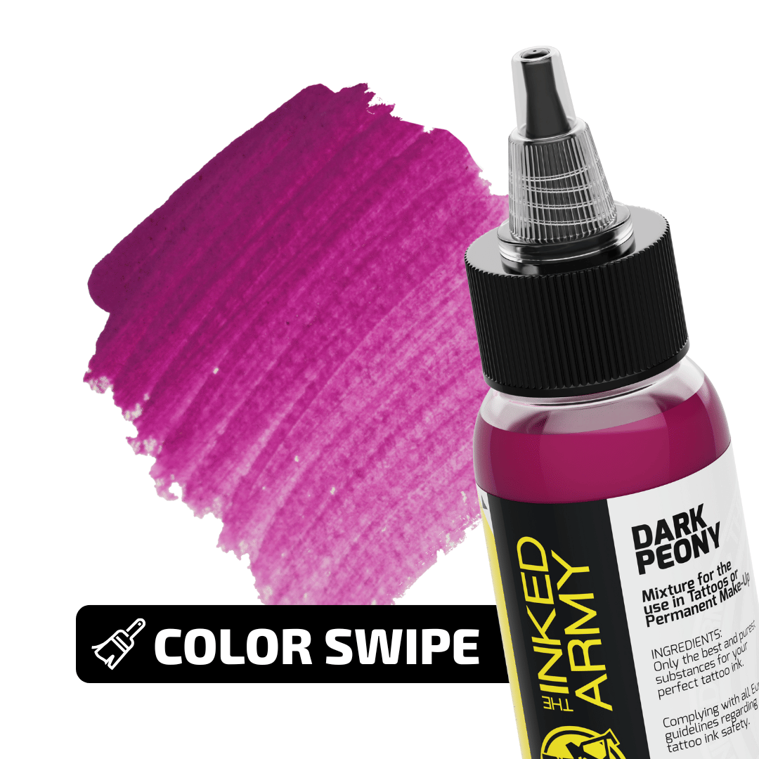 THE INKED ARMY - Tattoo Color - Dark Peony
