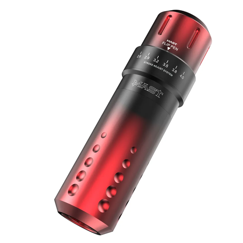 Dragonhawk Mast Flip 2.6-4.0mm- Farbverlauf rot