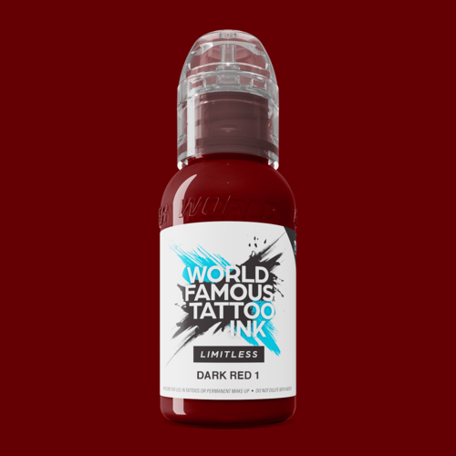 Dark Red 1 - 30 ml  - World Famous Limitless Tattoofarbe