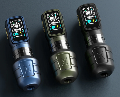 Ozer - X Channel Tattoo Maschine / schwarz / 4.2mm Hub