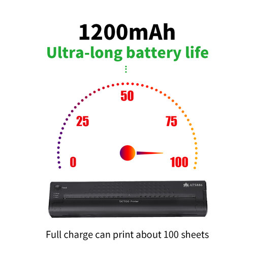 Wireless Tattoo Printer Wifi und offline / Bluetooth