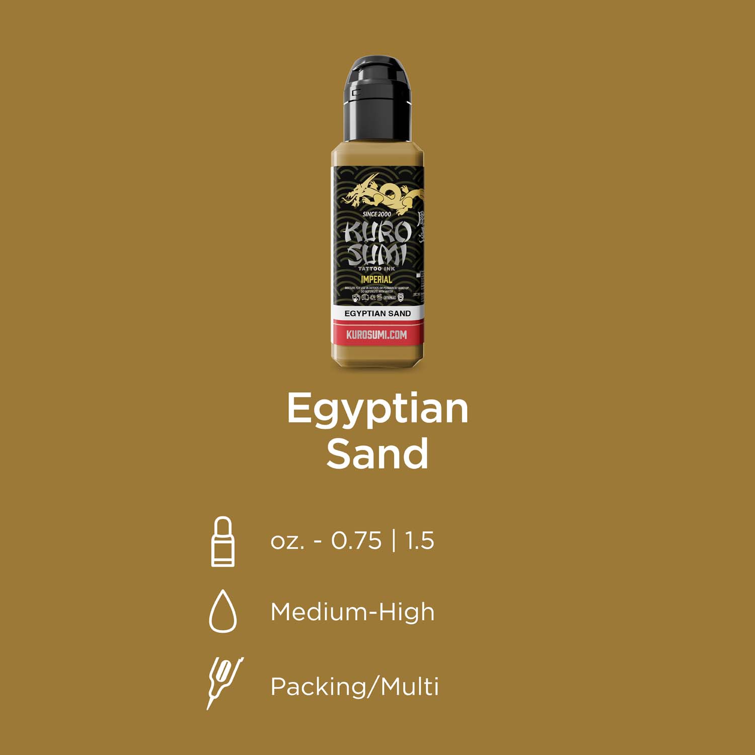 Egyptian Sand 22ml - Kuro Sumi Imperial