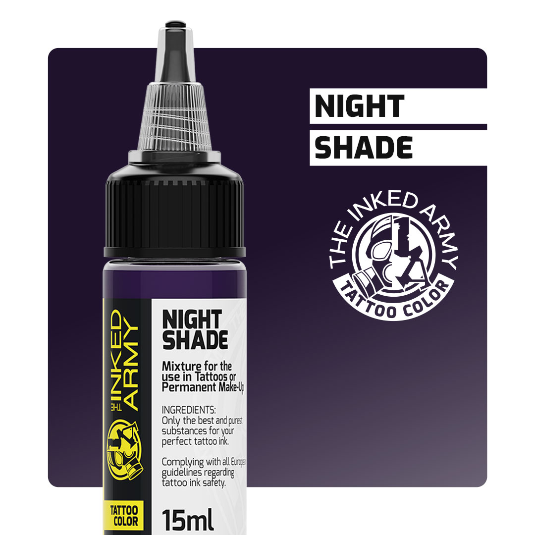 THE INKED ARMY - Tattoo Color - Night Shade