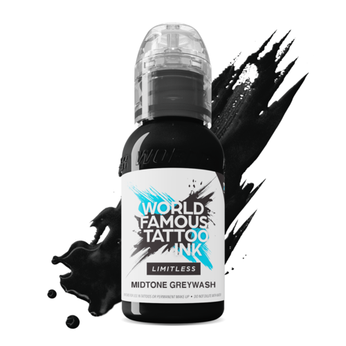 Midtone Grey Wash - 30 ml  - World Famous Limitless Tattoofarbe