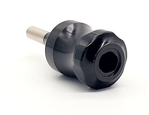 Black Tattoo Needles Cartridges Grips Aluminium 30mm