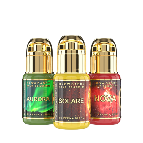 Brow Daddy - Magic Corrector Set 3 x15 ml - Perma Blend Luxe PMU Ink