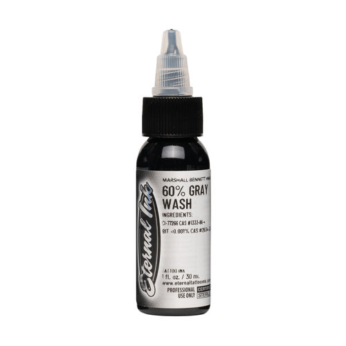 60 % Gray Wash Marshall Bennett 30 ml ETERNAL INK - Tattoo Farbe