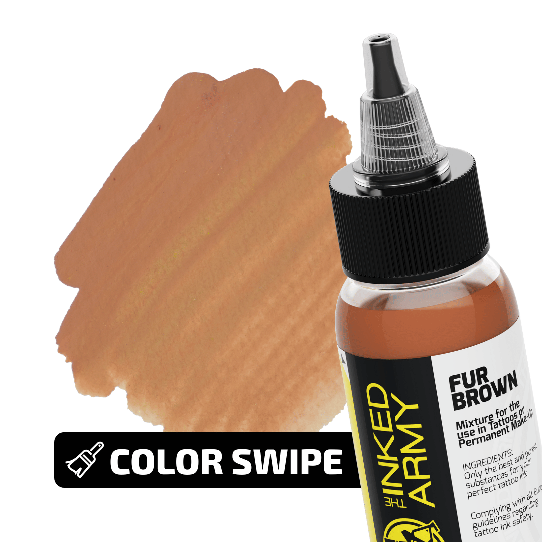 THE INKED ARMY - Tattoo Color - Fur Brown