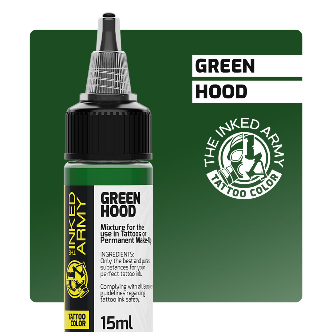 THE INKED ARMY - Tattoo Color - Green Hood