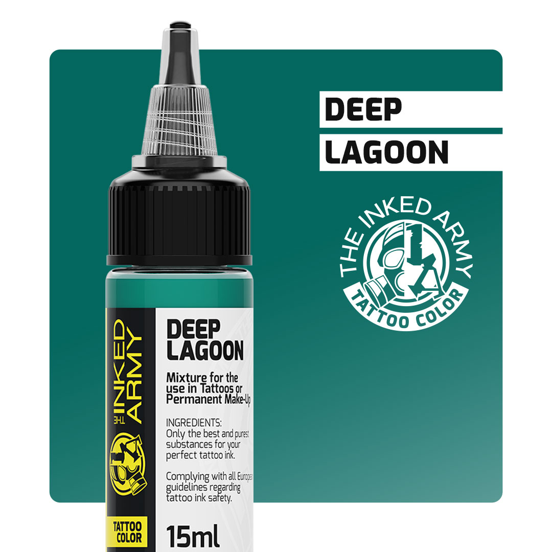 THE INKED ARMY - Tattoo Color - Deep Lagoon