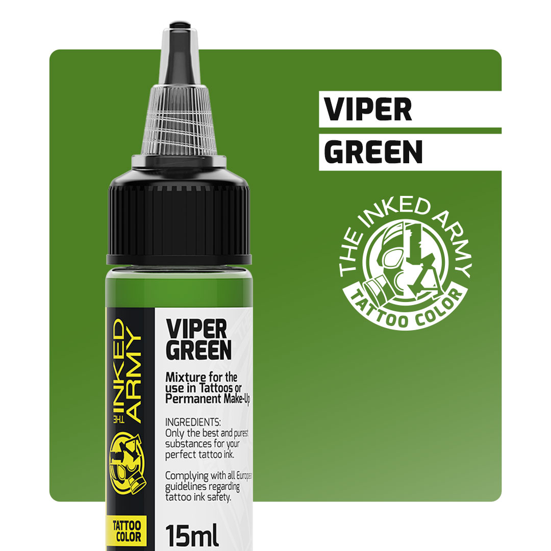 THE INKED ARMY - Tattoo Color - Viper Green