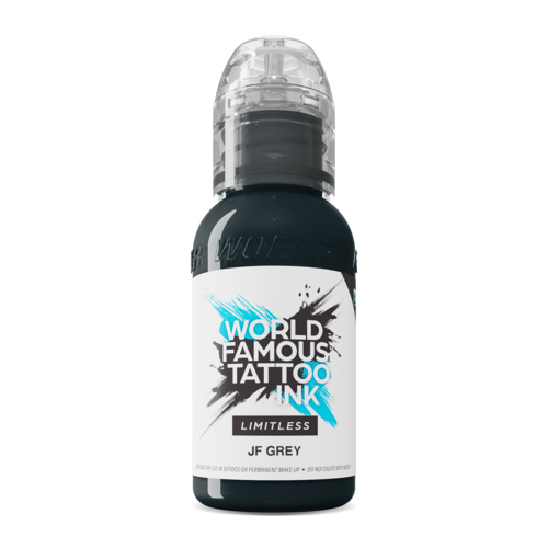 World Famous Limitless Tattoo Ink - JF Grey 30 ml Tattoofarbe