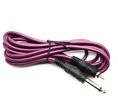 Silicone Tattoo Clip Cord 2.5 m Lila