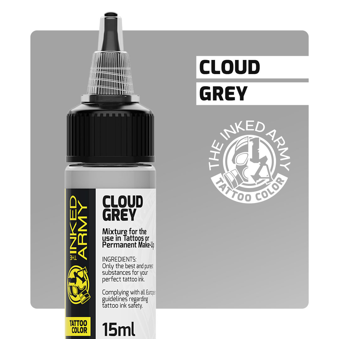 THE INKED ARMY - Tattoo Color - Cloud Grey