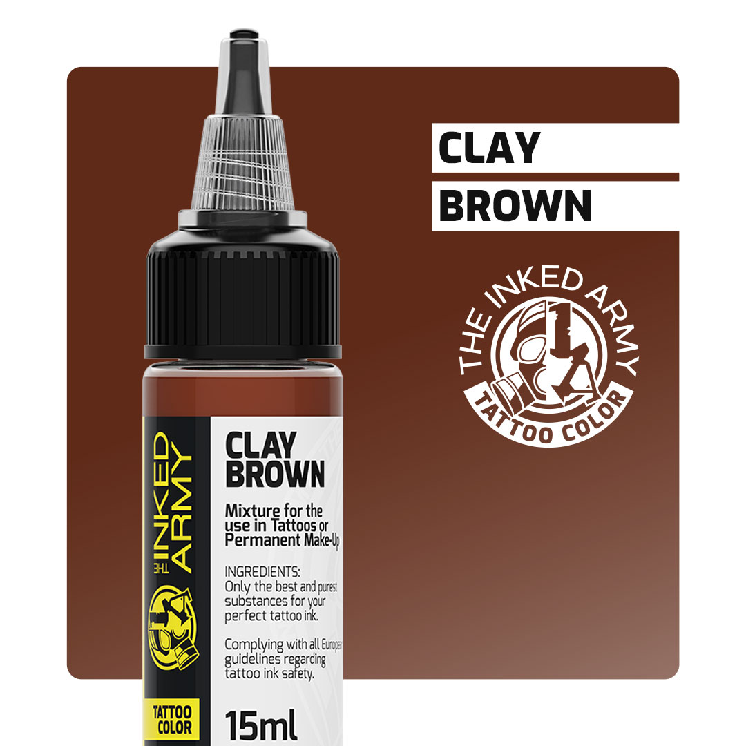 THE INKED ARMY - Tattoo Color - Clay Brown