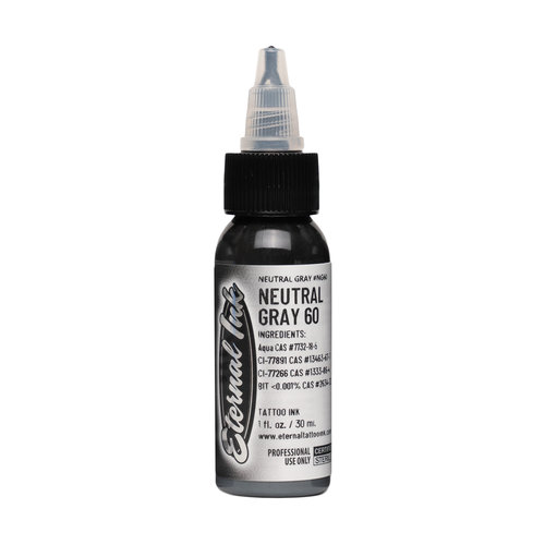 60% Neutral Gray 30 ml ETERNAL INK - Tattoo Farbe