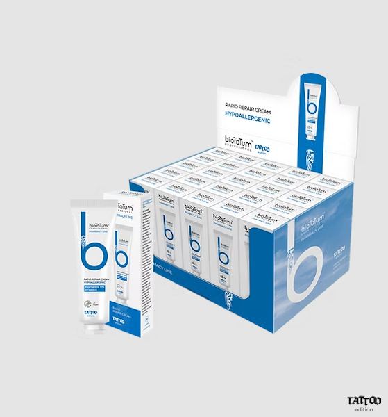 bioTaTum Rapid Repair Cream – Tattoo Aftercare 25 x 20 ml