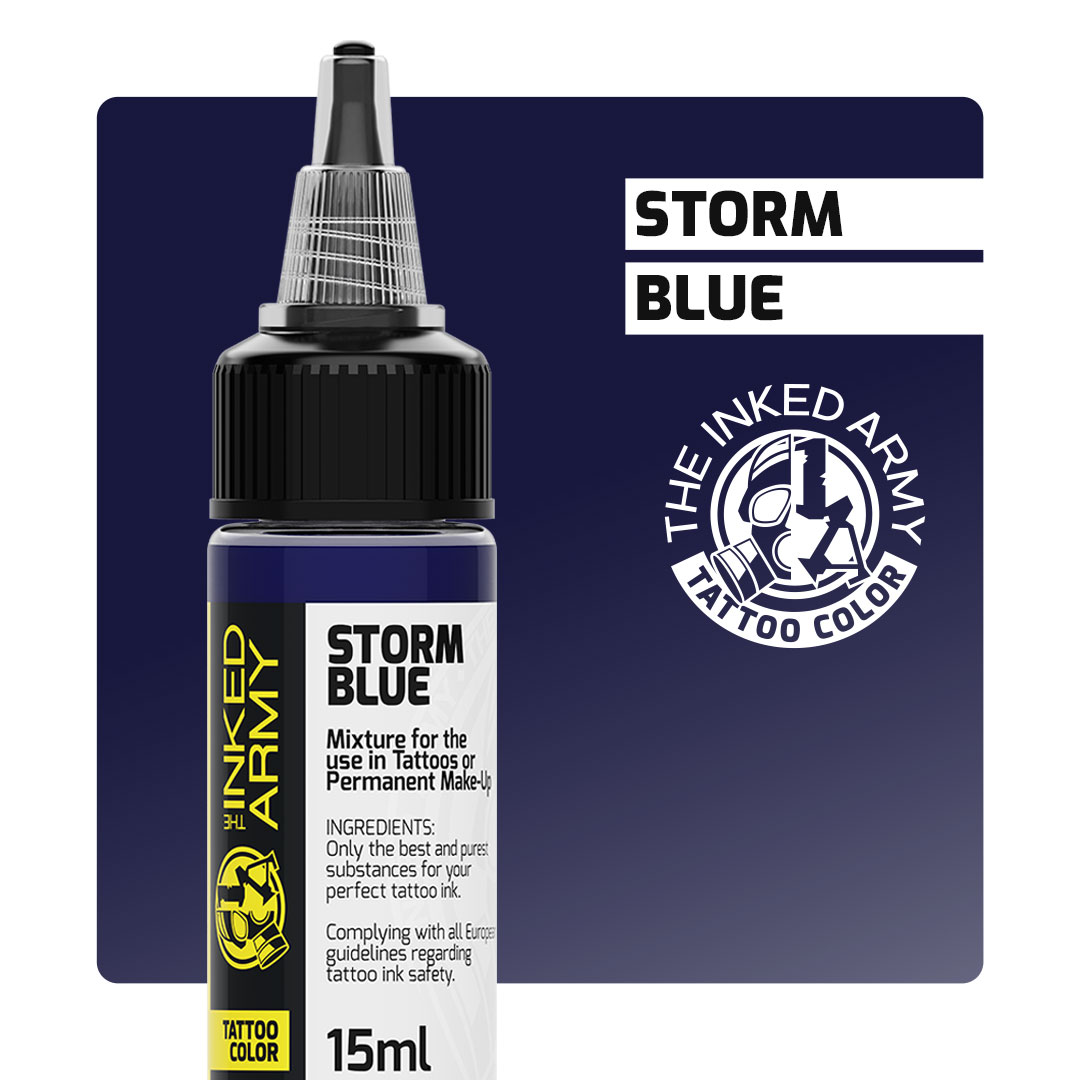 THE INKED ARMY - Tattoo Color - Storm Blue