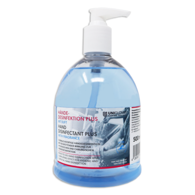 Unigloves Händedesinfektion Plus mit Duft Ocean 500 ml