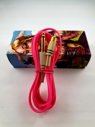 Bavarian Cinch Kabel pink