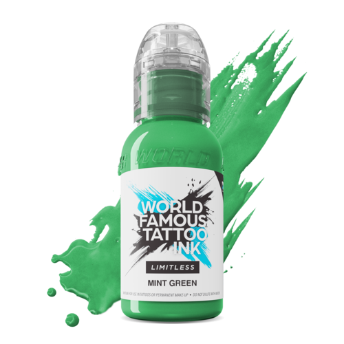 Mint Green 30 ml  - World Famous Limitless Tattoofarbe