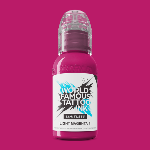 Light Magenta 1 - 30 ml  - World Famous Limitless Tattoofarbe